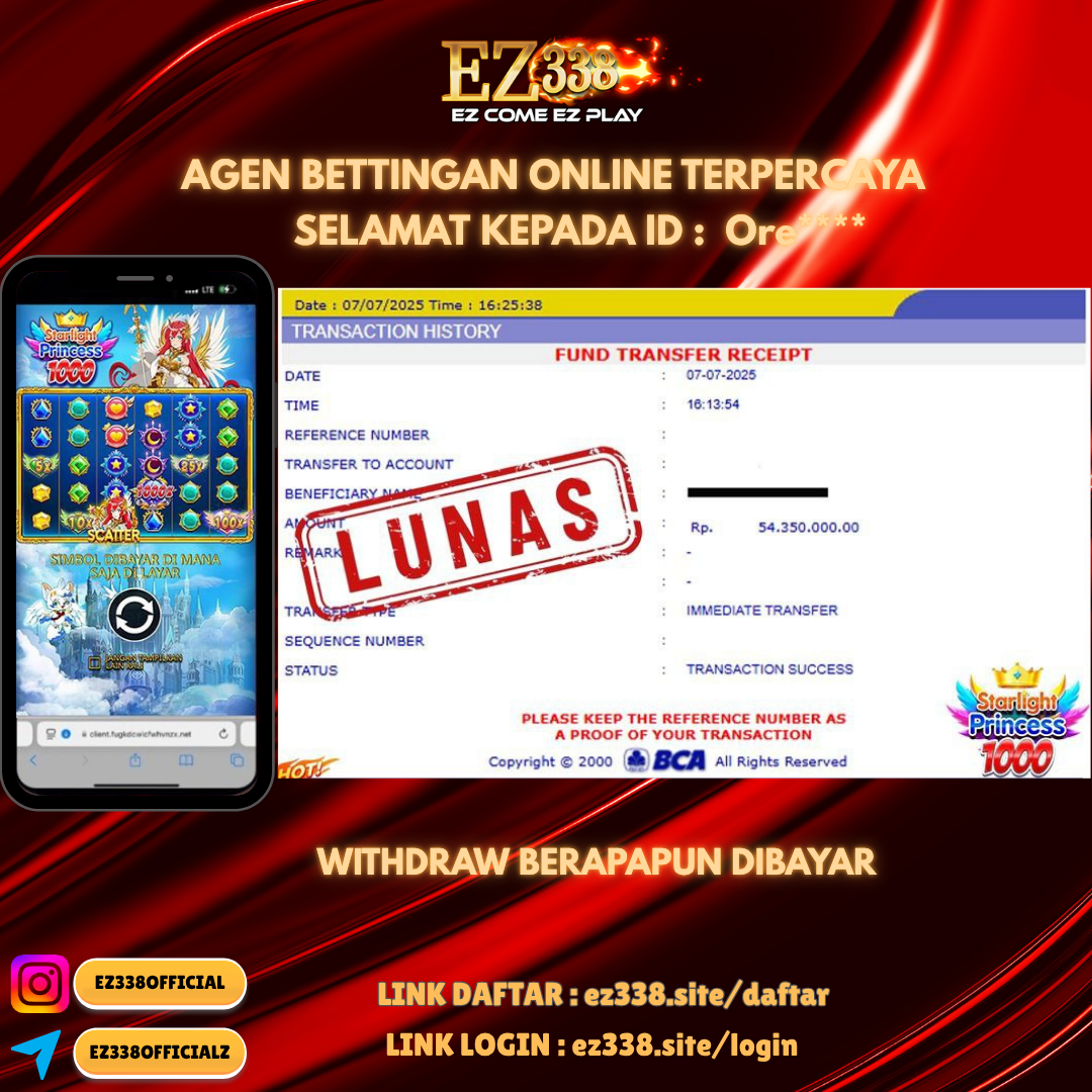 Bukti jp member ez338